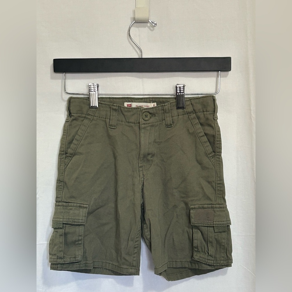 Levi's - Boy’s Green Cargo Shorts